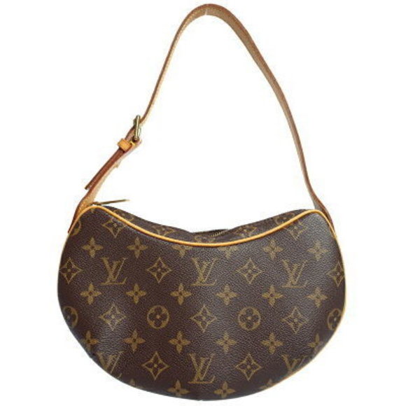 Louis Vuitton Monogram Croissant Pochette Shoulder Bag - Picture 1 of 8